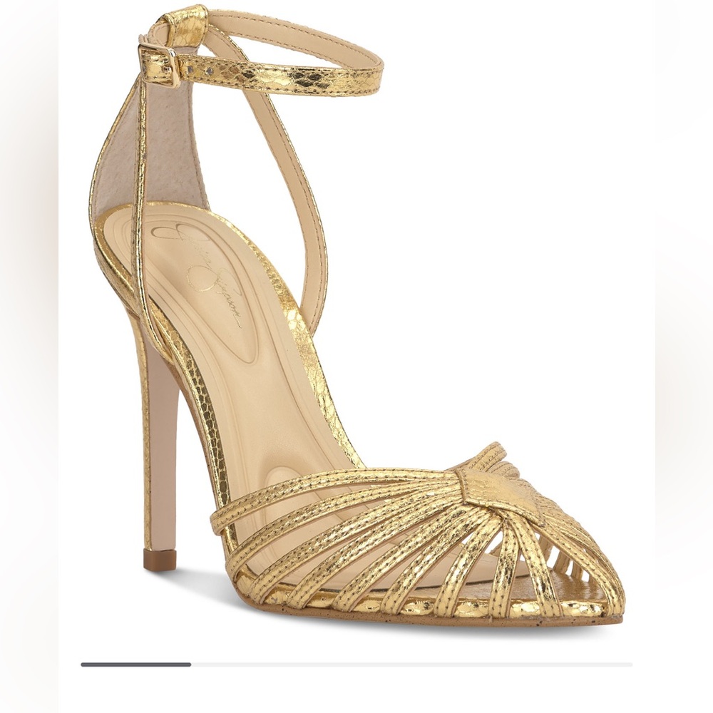 Jessica Simpson Women's Paveri Huarache Strappy Stiletto Pumps